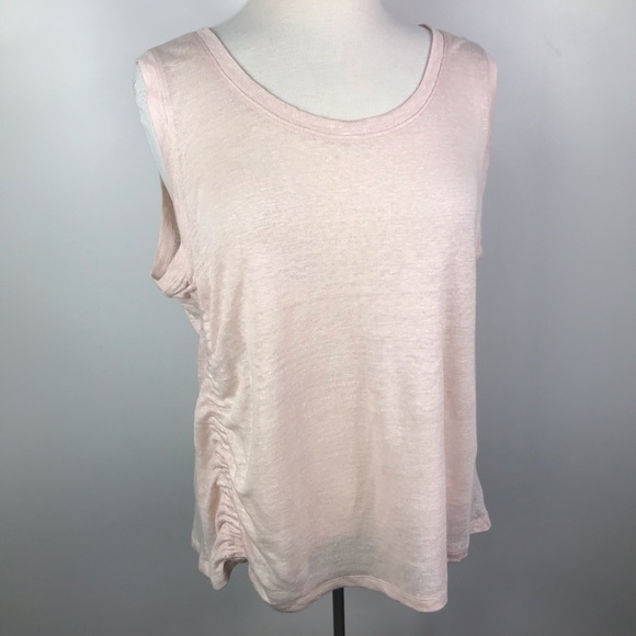 Athleta Tops - Athleta 100% linen loose fitted sleeveless tank